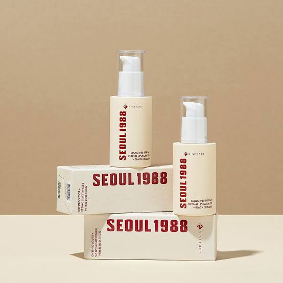 KSecret Seoul 1988 Serum: Retinal Liposome 2% + Black Ginseng 30ml
