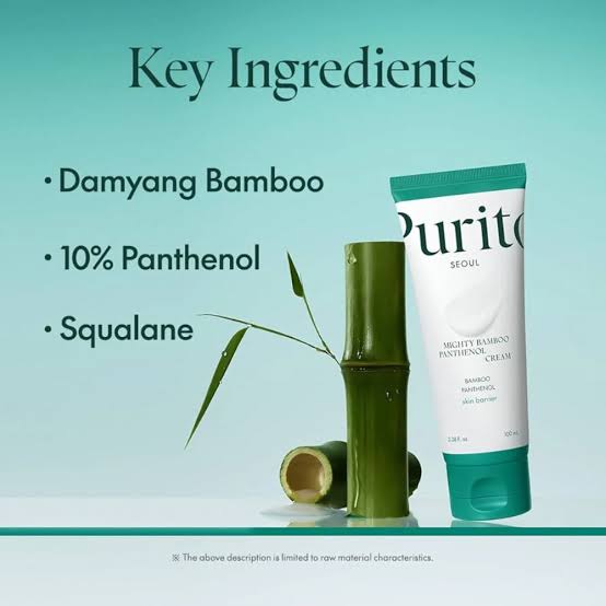 Purito Mighty Bamboo Panthenol Cream 100ml