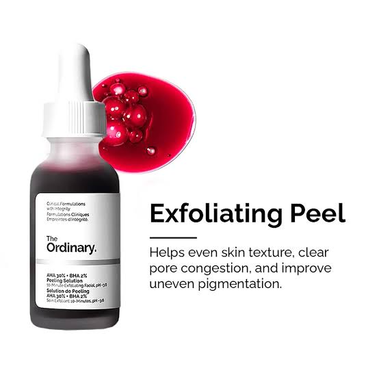 The Ordinary AHA 30% , BHA 2% Peeling Solution