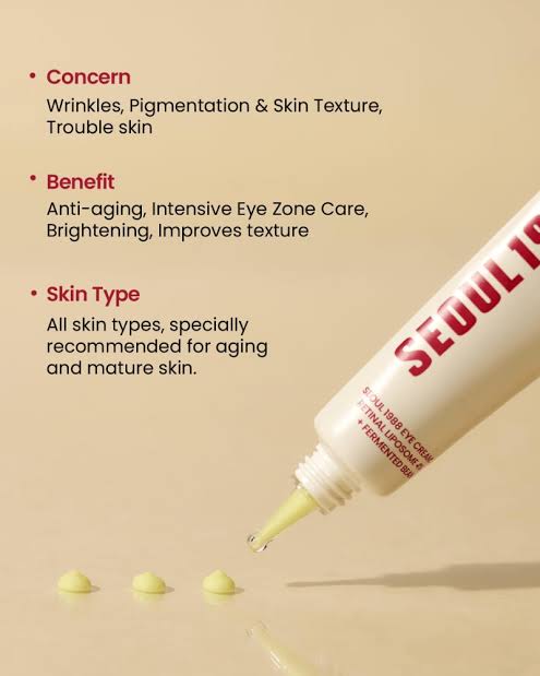 K-Secret – Seoul 1988 Retinal Liposome 4% + Fermented Bean Eye Cream 30ml