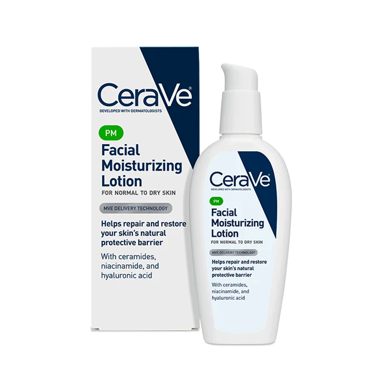 CeraVe PM Facial Moisturizing Lotion
