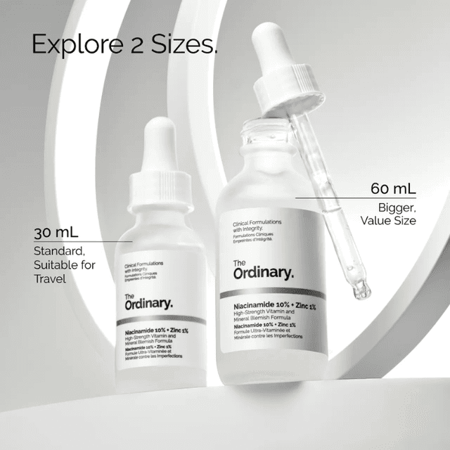 The Ordinary Niacinamide 10% Zinc 1% 30 mL serum