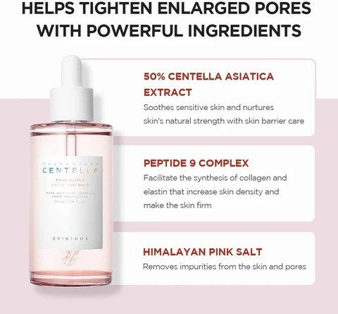 Skin 1004 Centella Poremizing Fresh Ampoule - Image 3