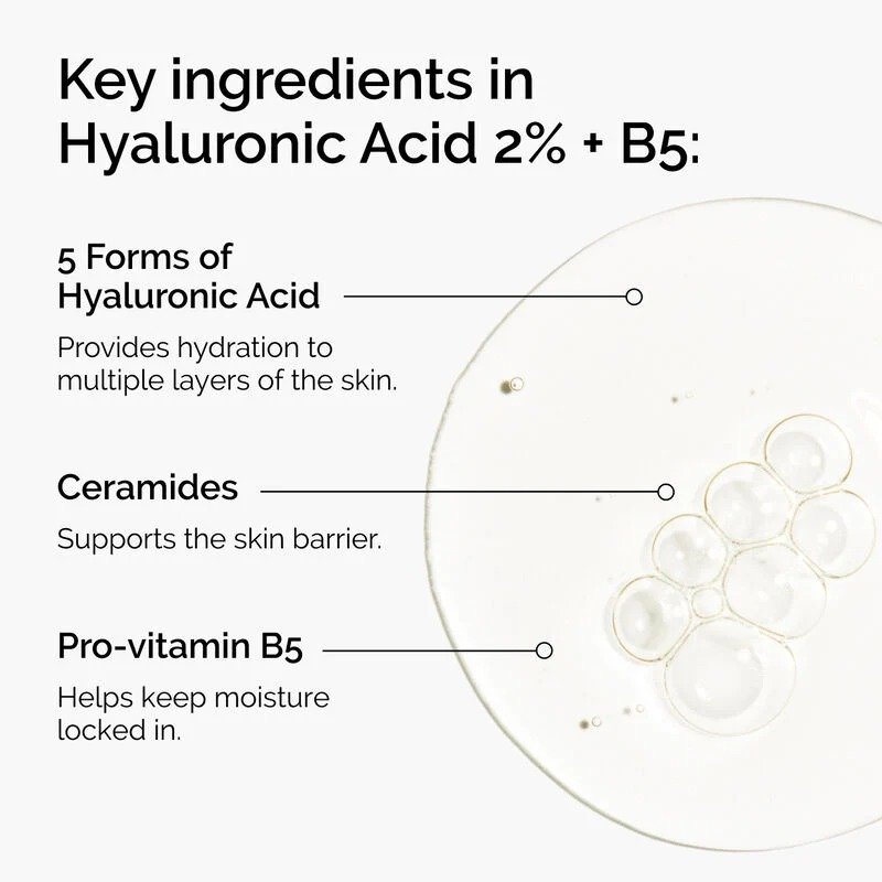 The Ordinary Hyaluronic acid 2% + B5 30 mL serum - Image 3