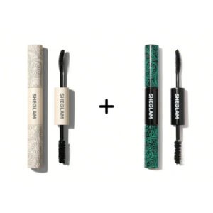 SHEGLAM 2-In-1 Black Volume & Length Washable & waterproof Mascara