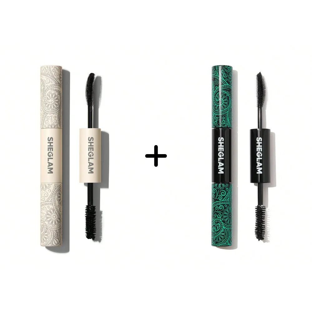 SHEGLAM 2-In-1 Black Volume & Length Washable & waterproof Mascara